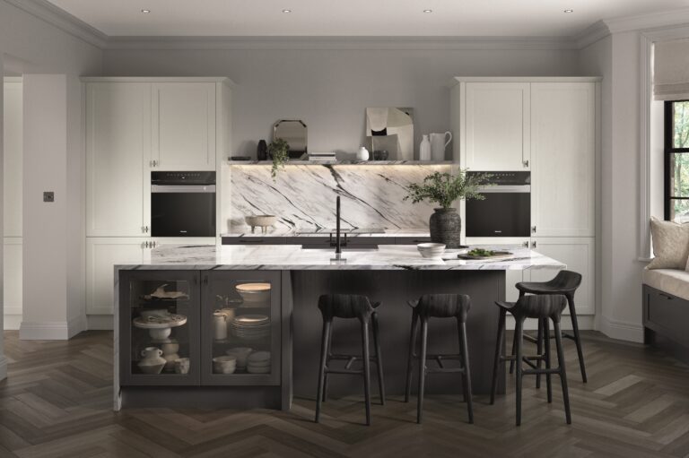 Aldana Graphite and Light Grey