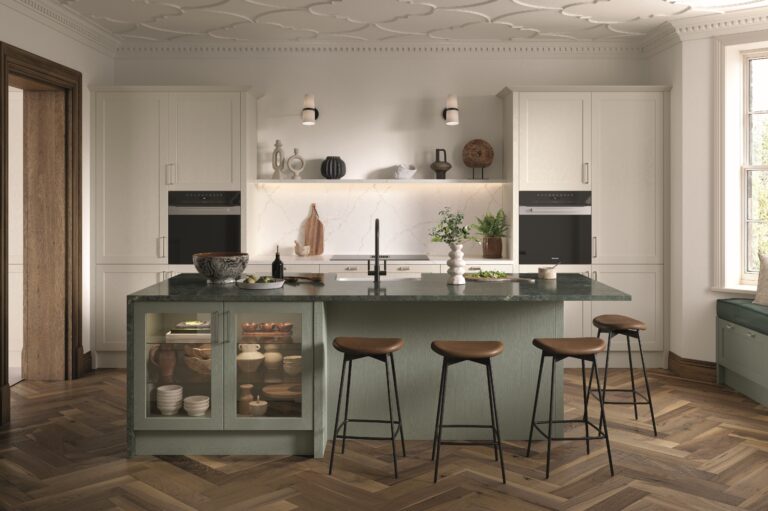 Aldana Taupe Grey and Reed Green