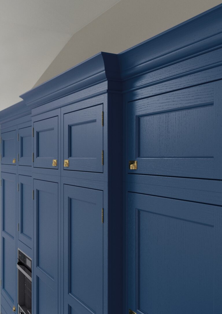 Belgravia Parisian Blue and Stone 1