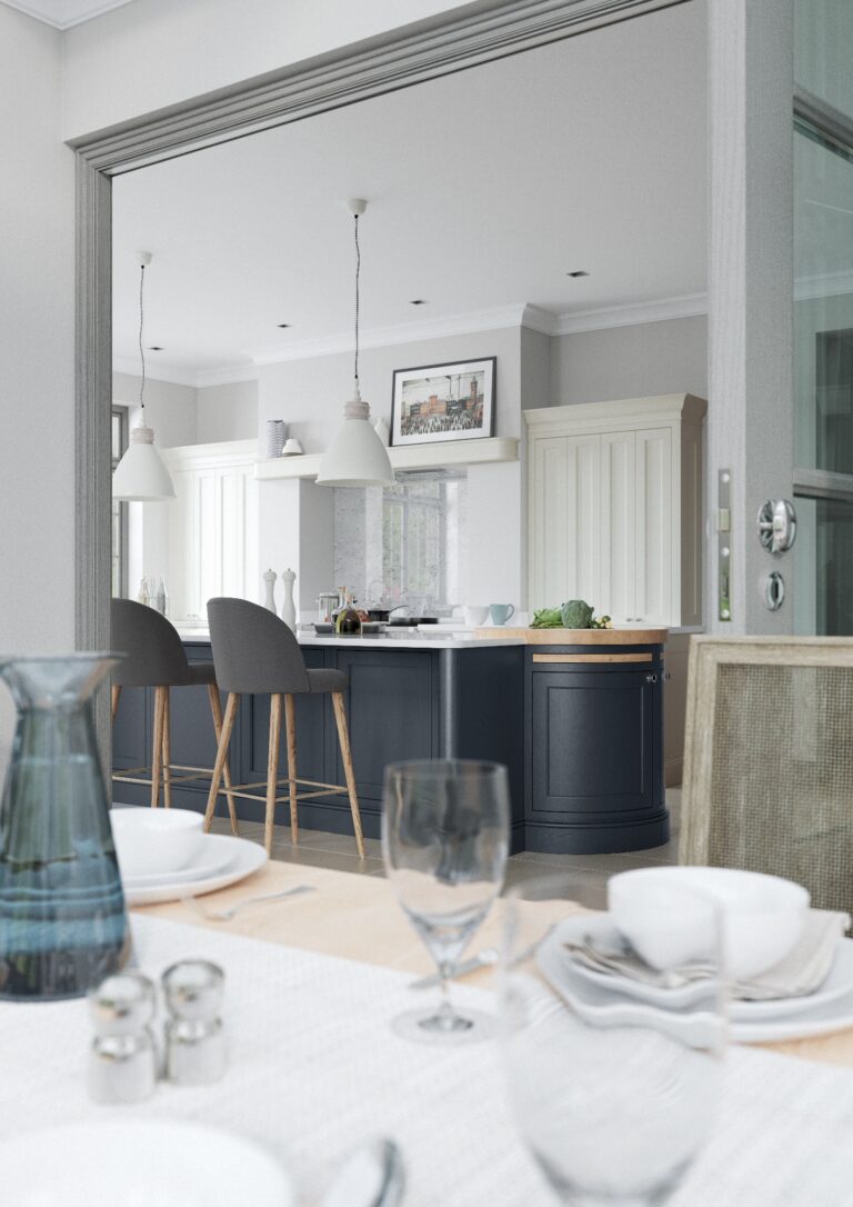 Belgravia Porcelain and Slate Blue 1