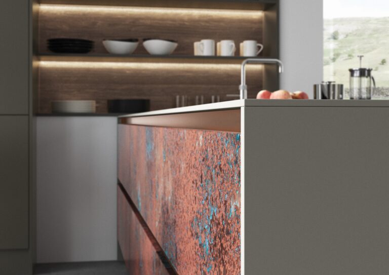 Ferro Oxidized Copper and Rezana Espresso Oak 3