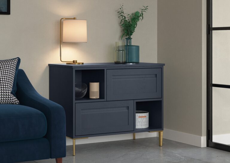 Harborne Slate Blue Stone and CMS Citrus Green 7