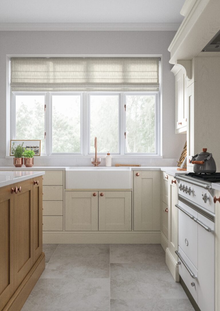 Madison Light Oak and Ivory 2