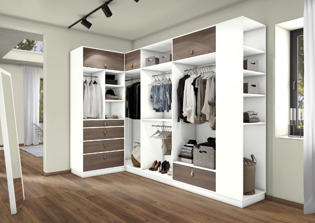 Milano Alpine White and Tobacco Gladstone Oak