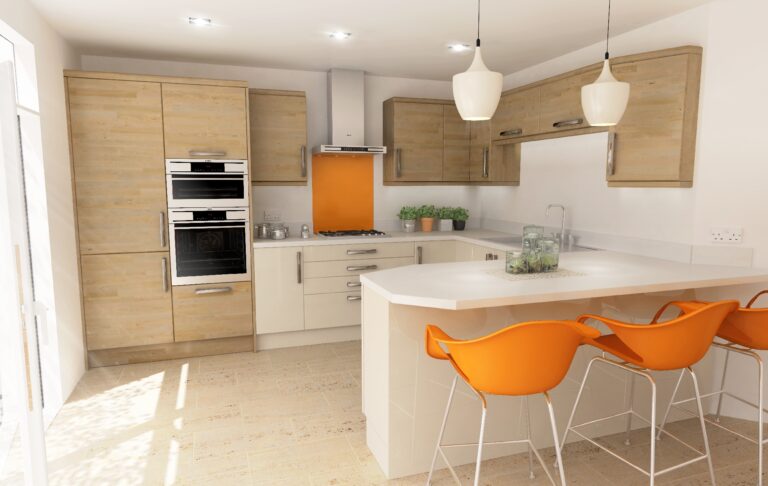 Milano Light Sorano Oak and Roma Cream