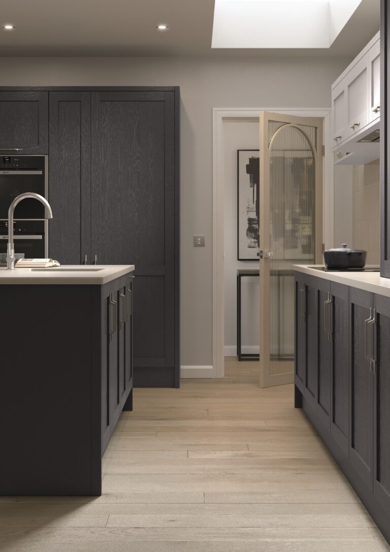 Newcombe Indigo and Light Grey 2