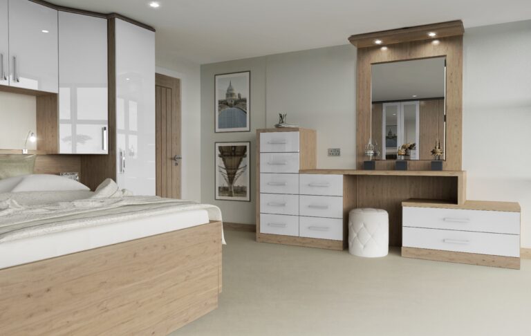 Roma Frost White & Milano Light Sorano Oak 2
