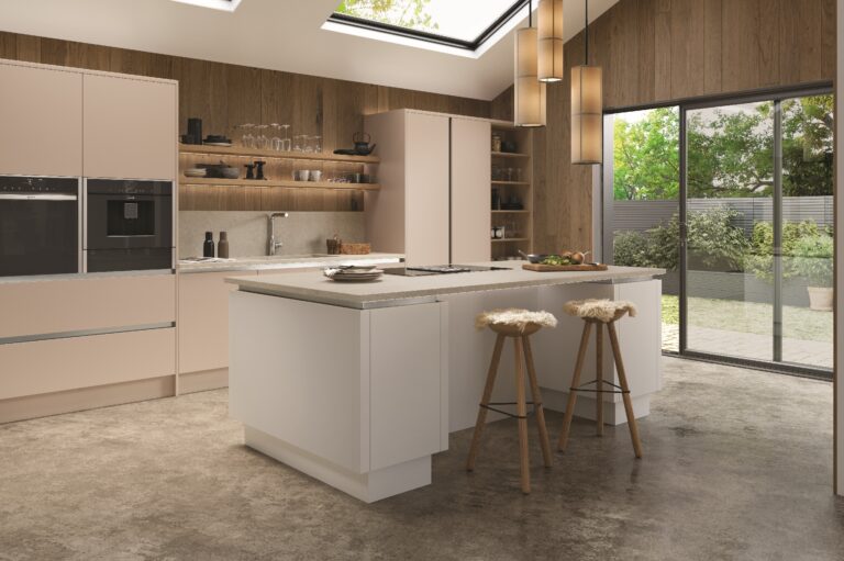 Zola Soft Matte Cashmere and White